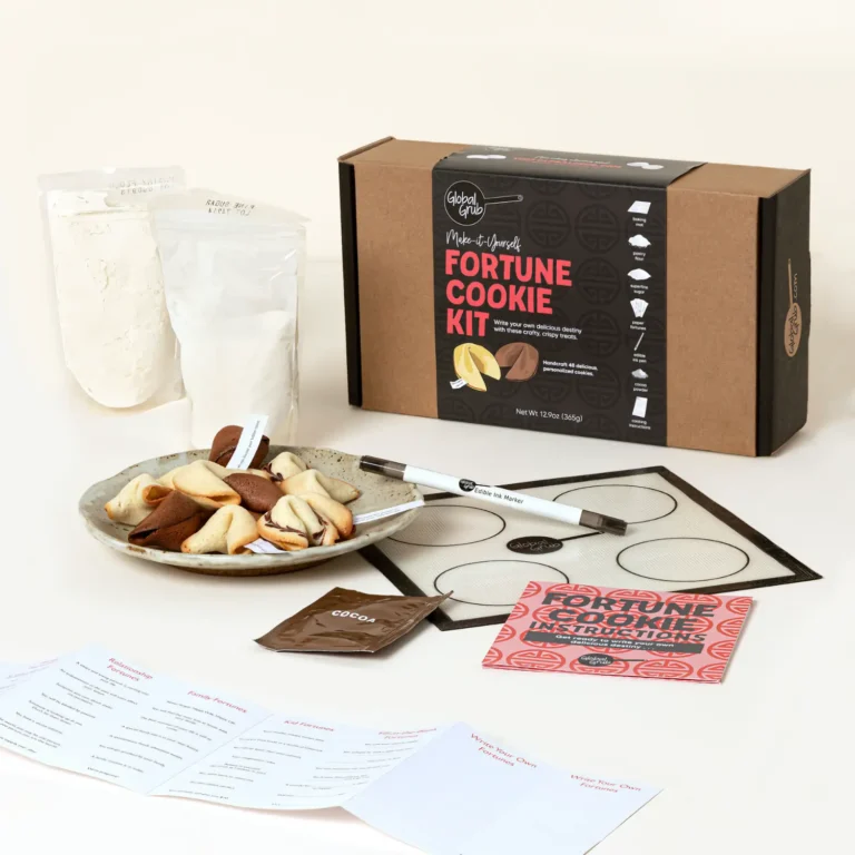 Global Grub Make Your Own Fortune Cookies kit