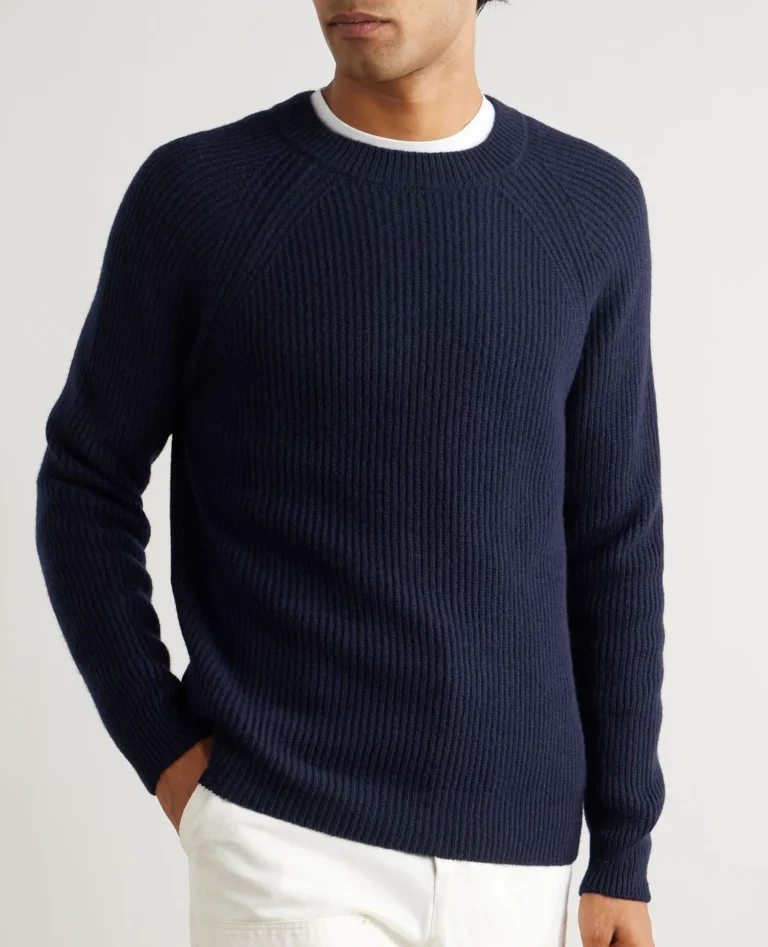 Incotex Zanone ribbed virgin wool sweater