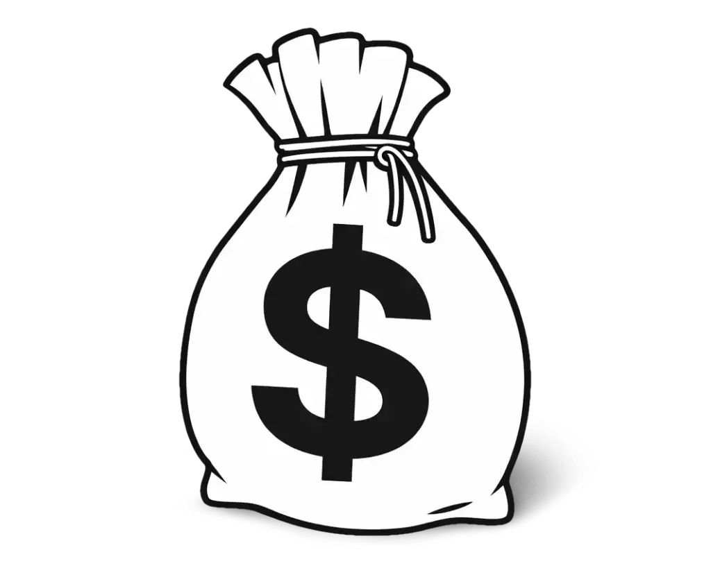 Money bag illustration