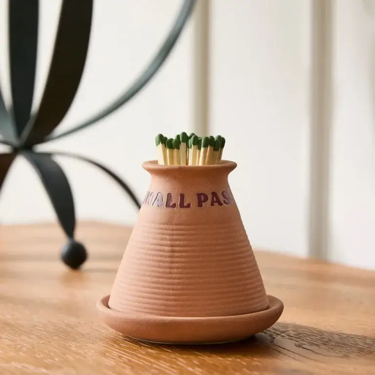 Pierce & Ward for West Elm Clay match strike