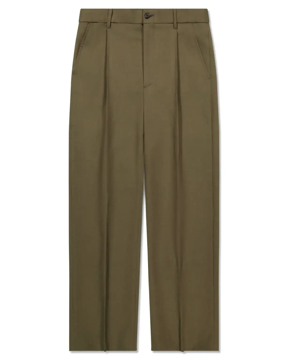 Aaron levine single pleat pant