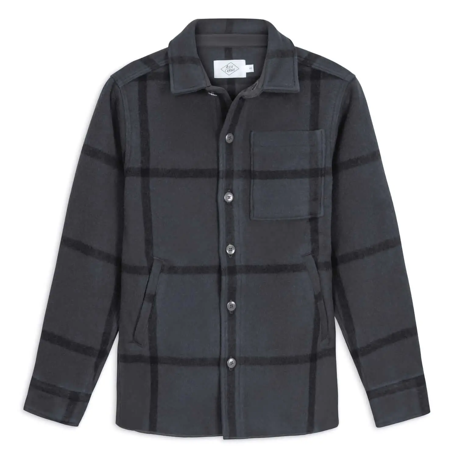 Alex crane brushed wool shirt jacket