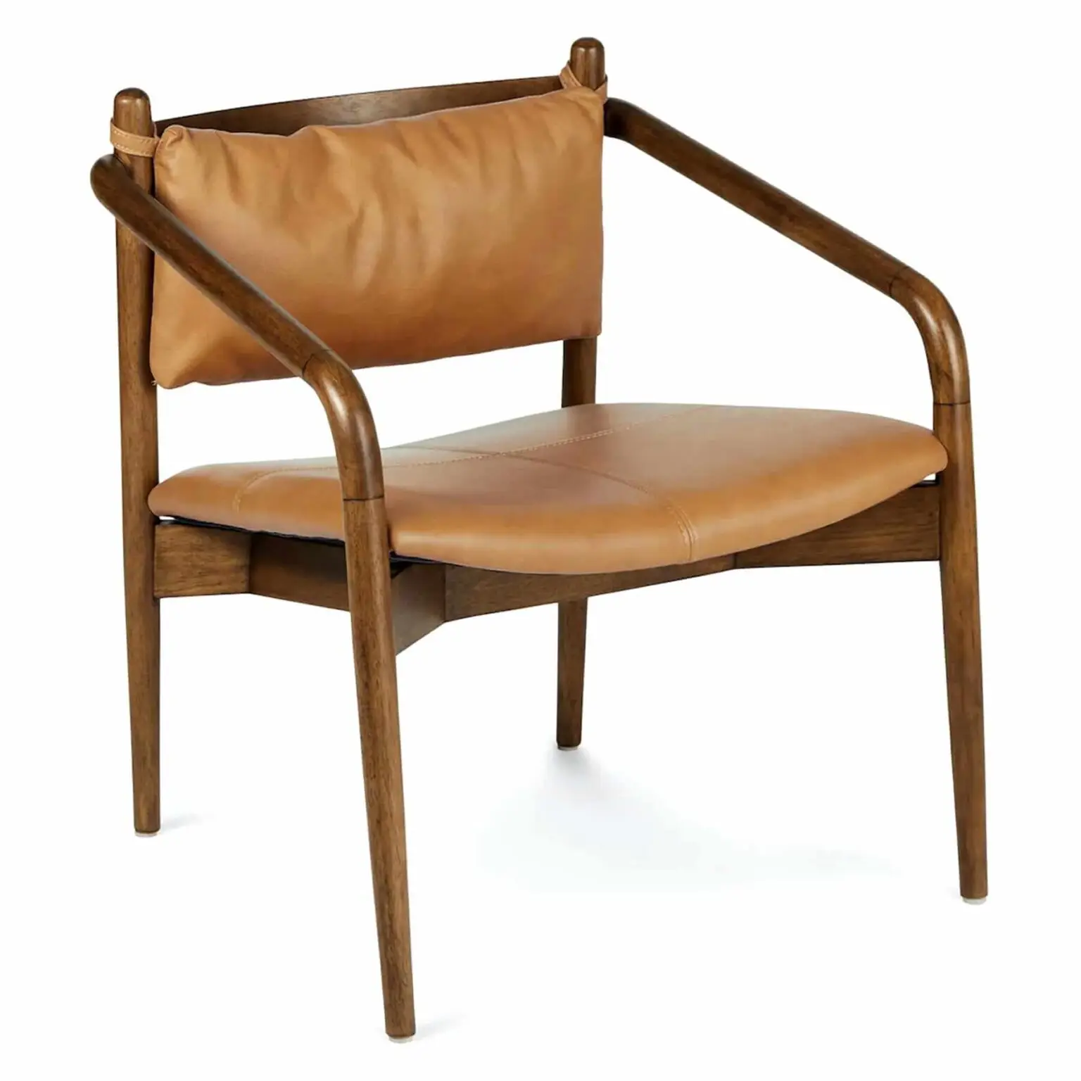 Article lento leather lounge chair