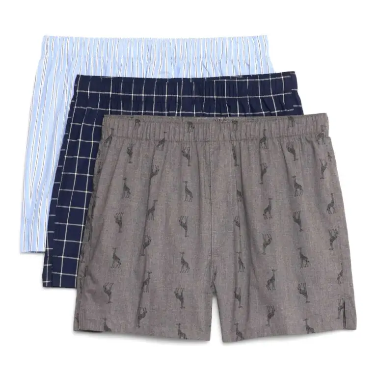 Cotton boxers (for 3-pack)