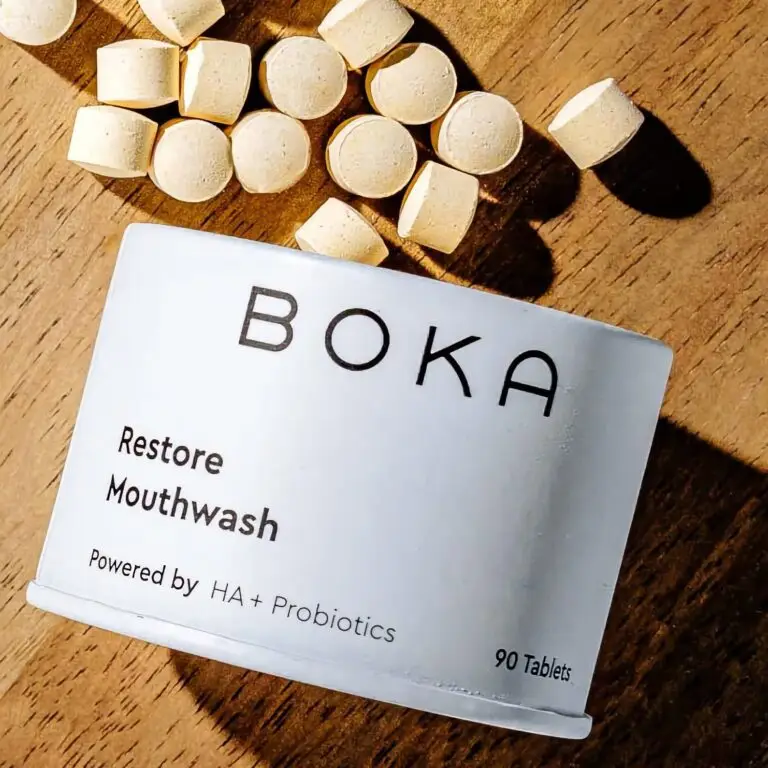 Boka Travel-size mouthwash tablets