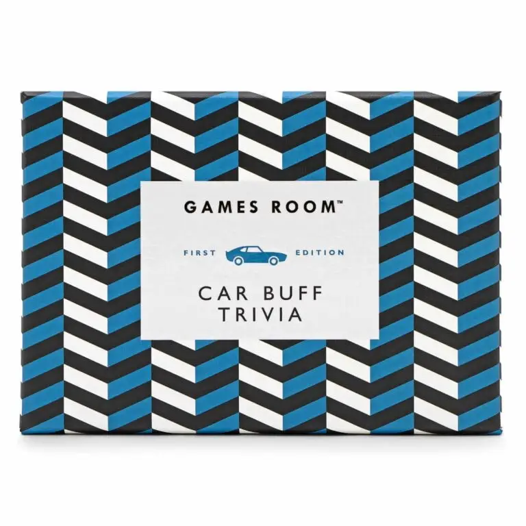 Chronicle Car Buff trivia game