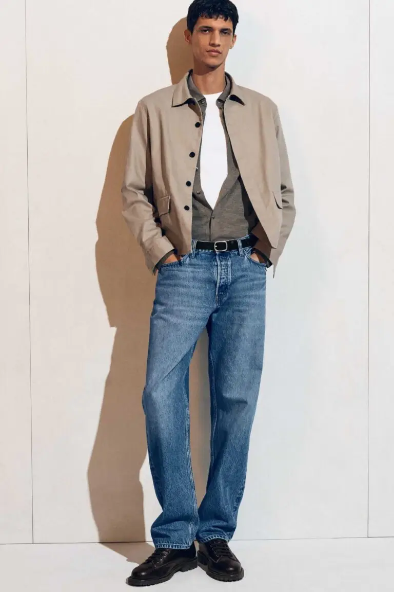 Relaxed Cotton-Linen Overshirt