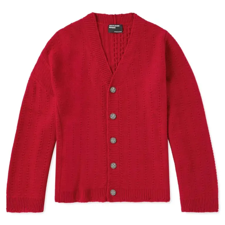 Enfants Riches Déprimés Asymmetric cashmere cardigan