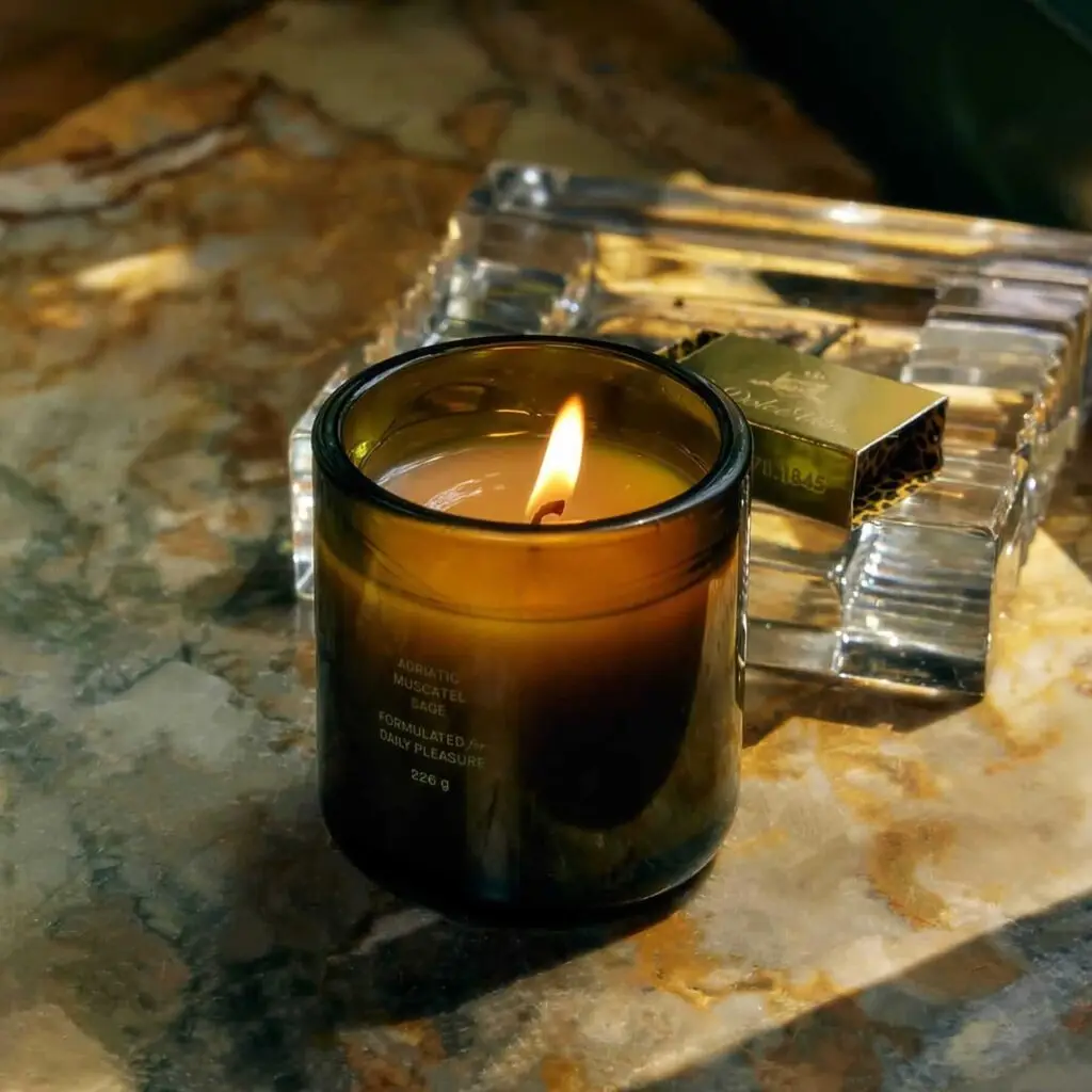 Flamingo estate adriatic muscatel sage candle