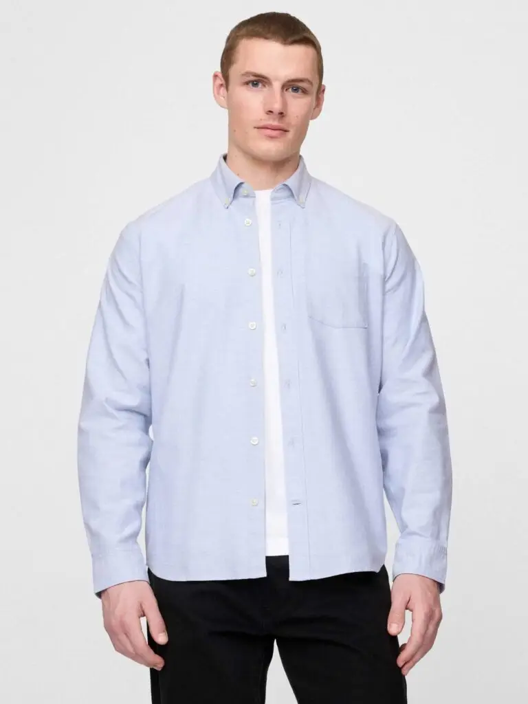 Cotton oxford shirt