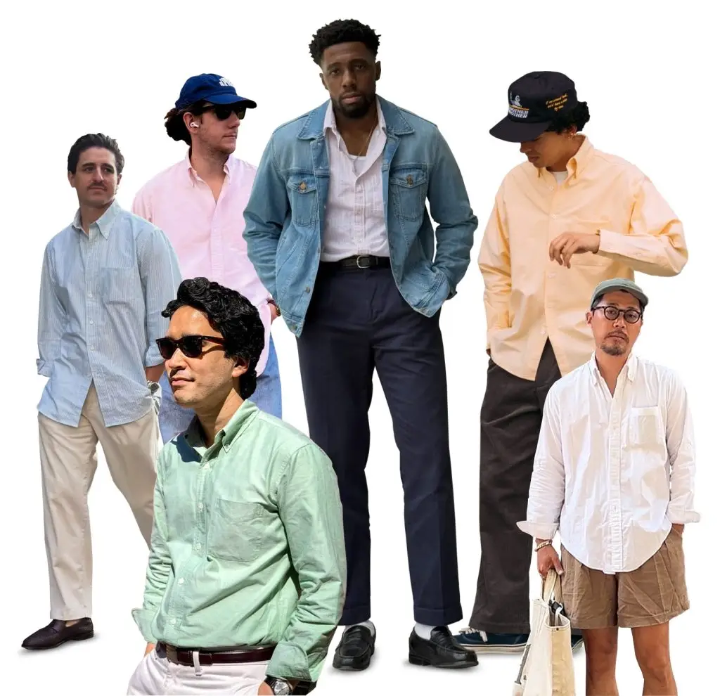 How to wear oxford shirt