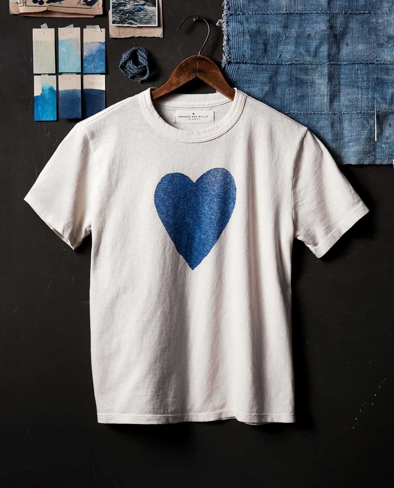 Imogene and willie heart t shirt