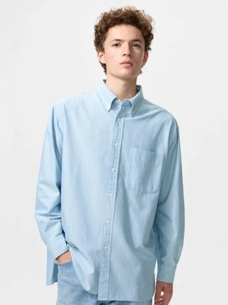 JW Anderson x UNIQLO Oversized oxford shirt