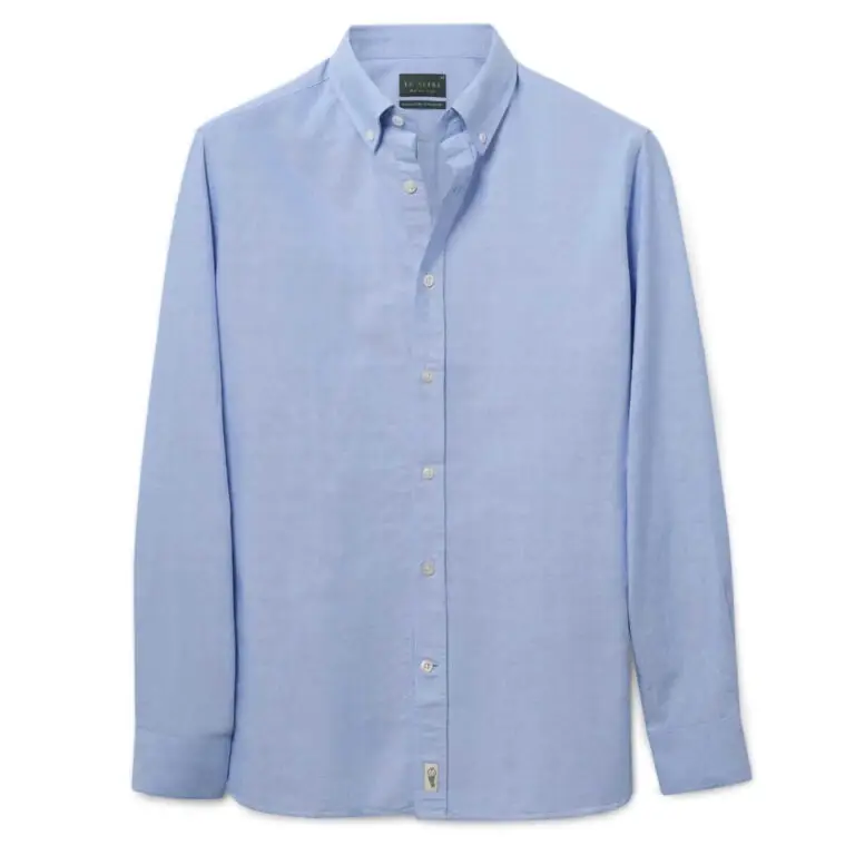 Le Alfré 'Le Bleu' oxford shirt