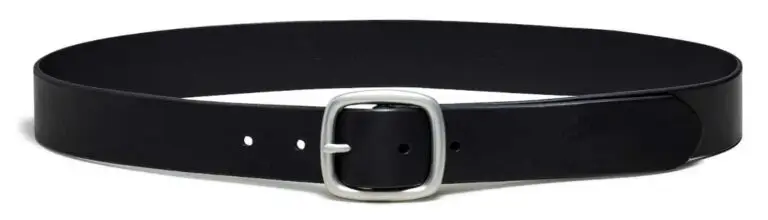 Leather Center-Bar Belt