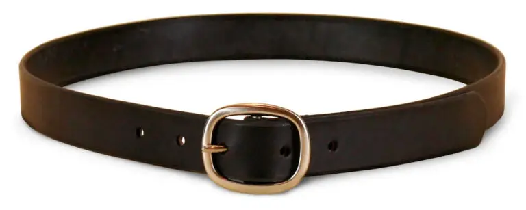 Slim oval belt