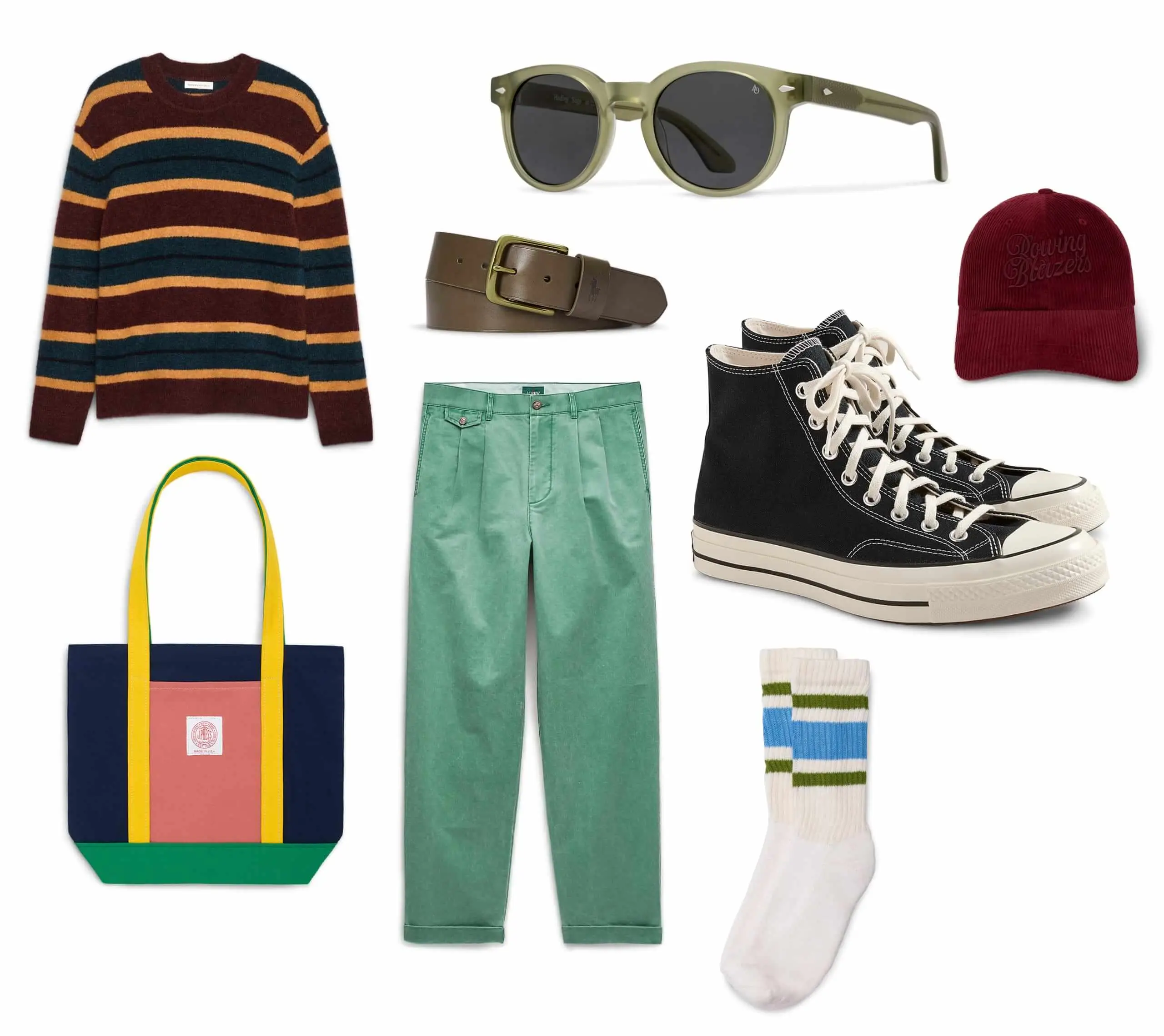 Men's reimagined prep winter outfit inspiration