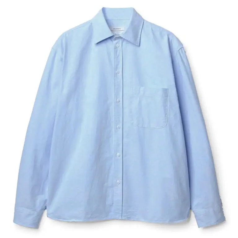Modern-cut oxford shirt