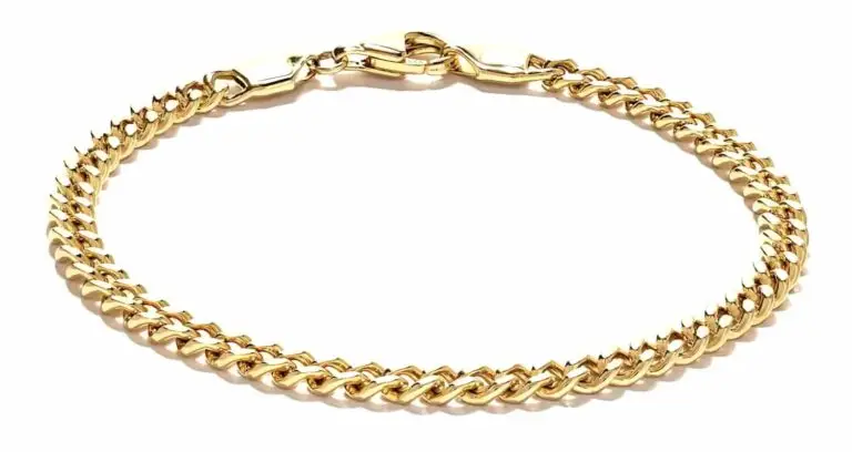 Cuban curb chain bracelet