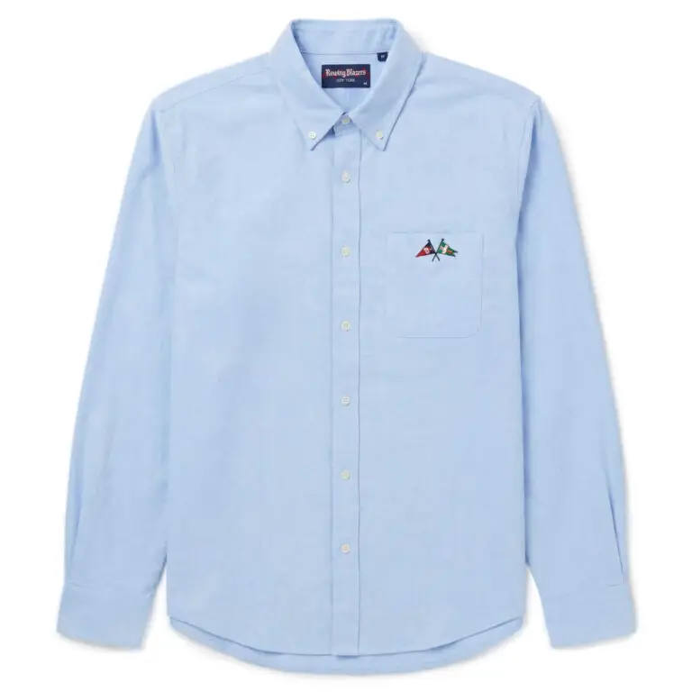 Embroidered oxford shirt