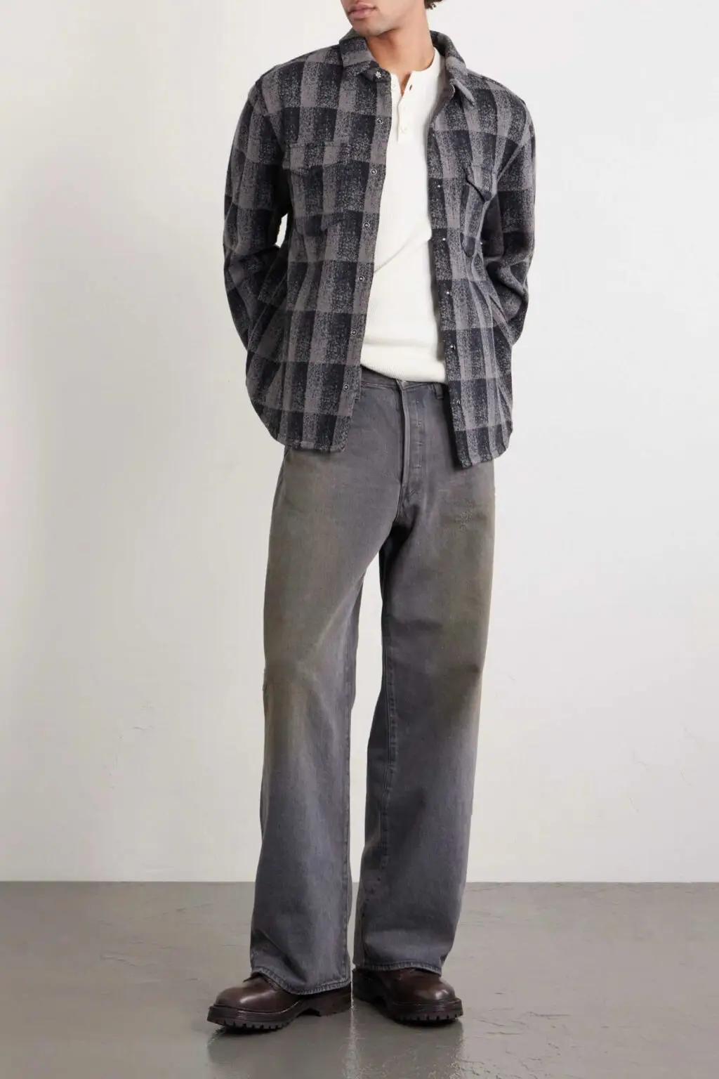RRL Cashmere blend overshirt