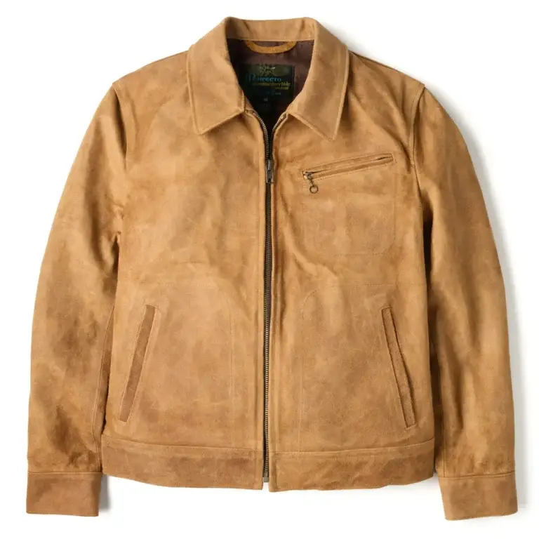 Roughout Leather Suede Jacket