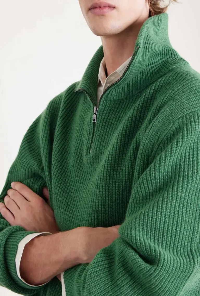 The Elder Statesman Clemente cashmere half-zip