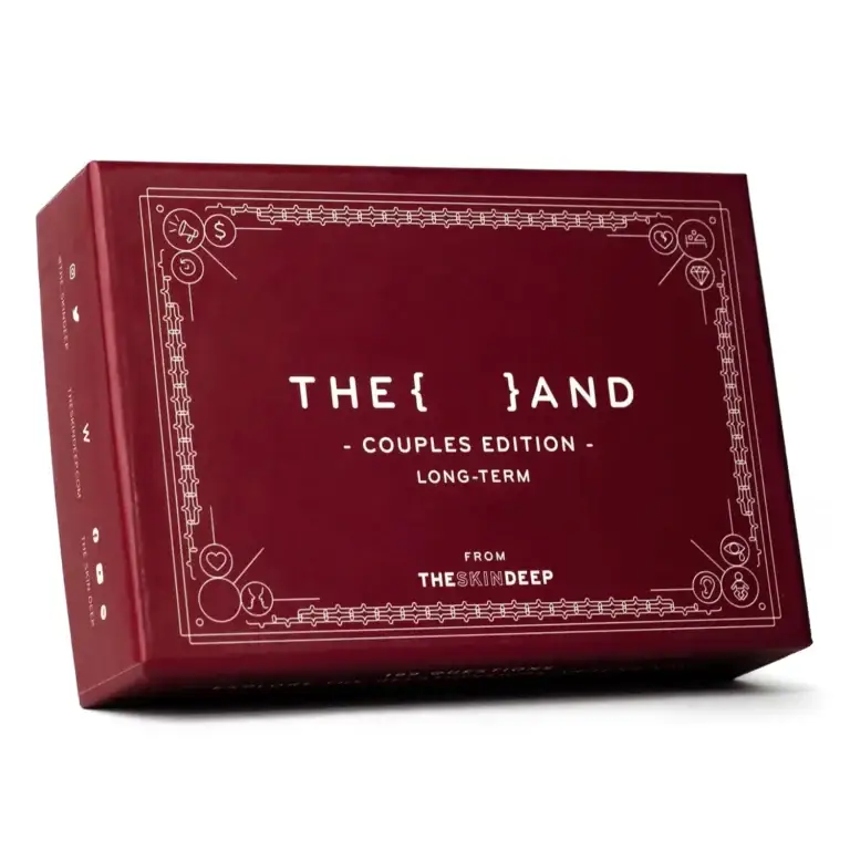 The Skin Deep 'Meaningful Conversation Cards for Couples' game