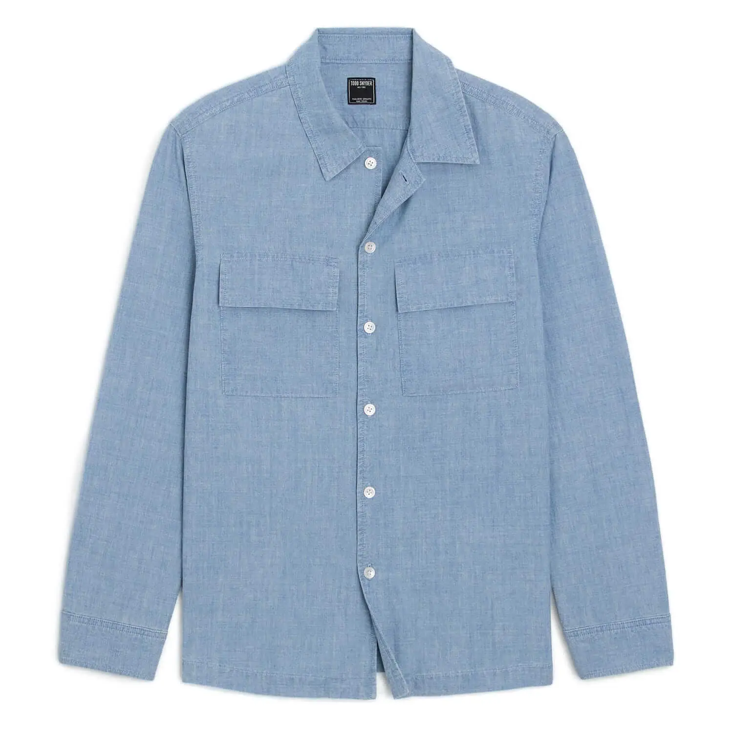 Todd snyder chambray cpo shirt