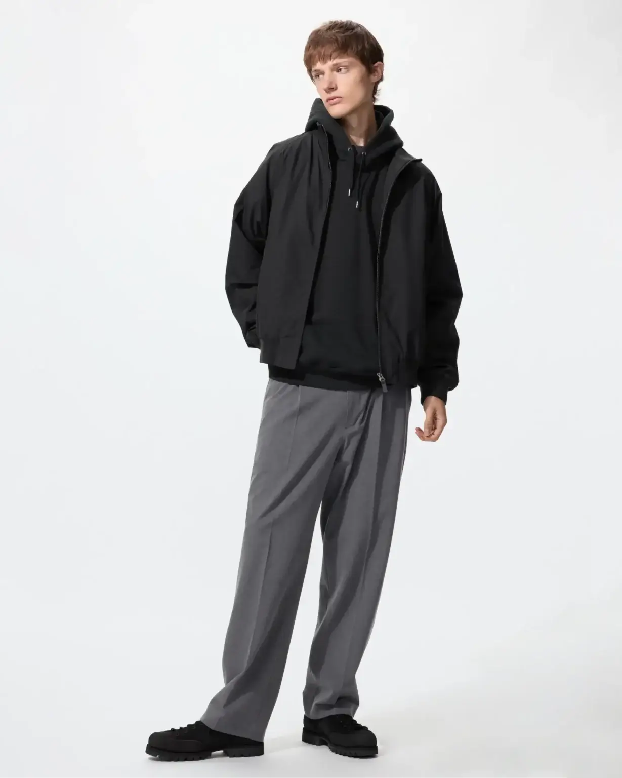 Uniqlo pleated wide pant