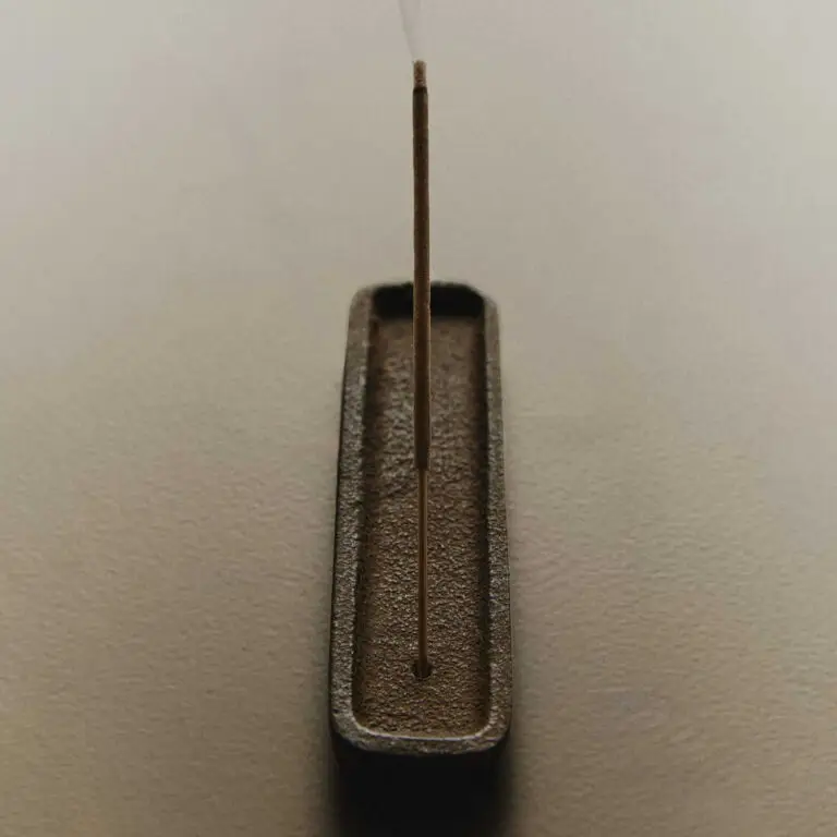 Metal incense tray