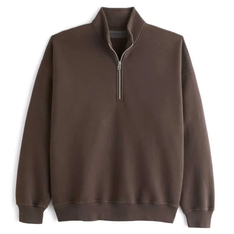 Essential half-zip sweatshirt