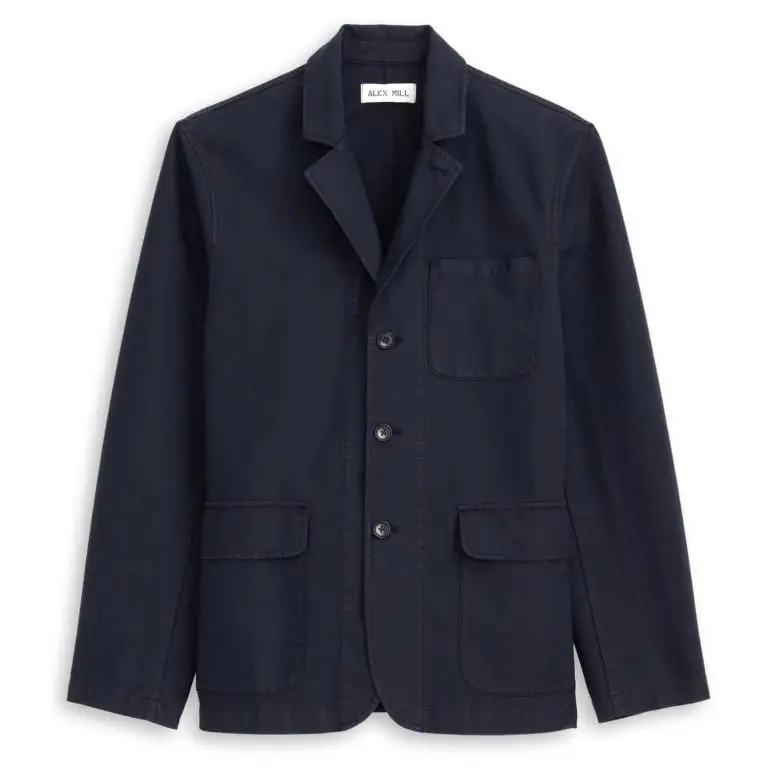 Vintage twill blazer