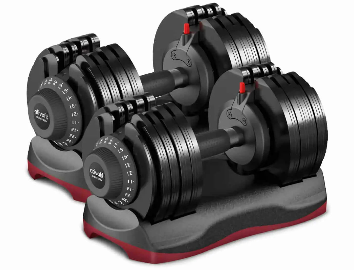 Ativafit fast adjusting dumbbell set