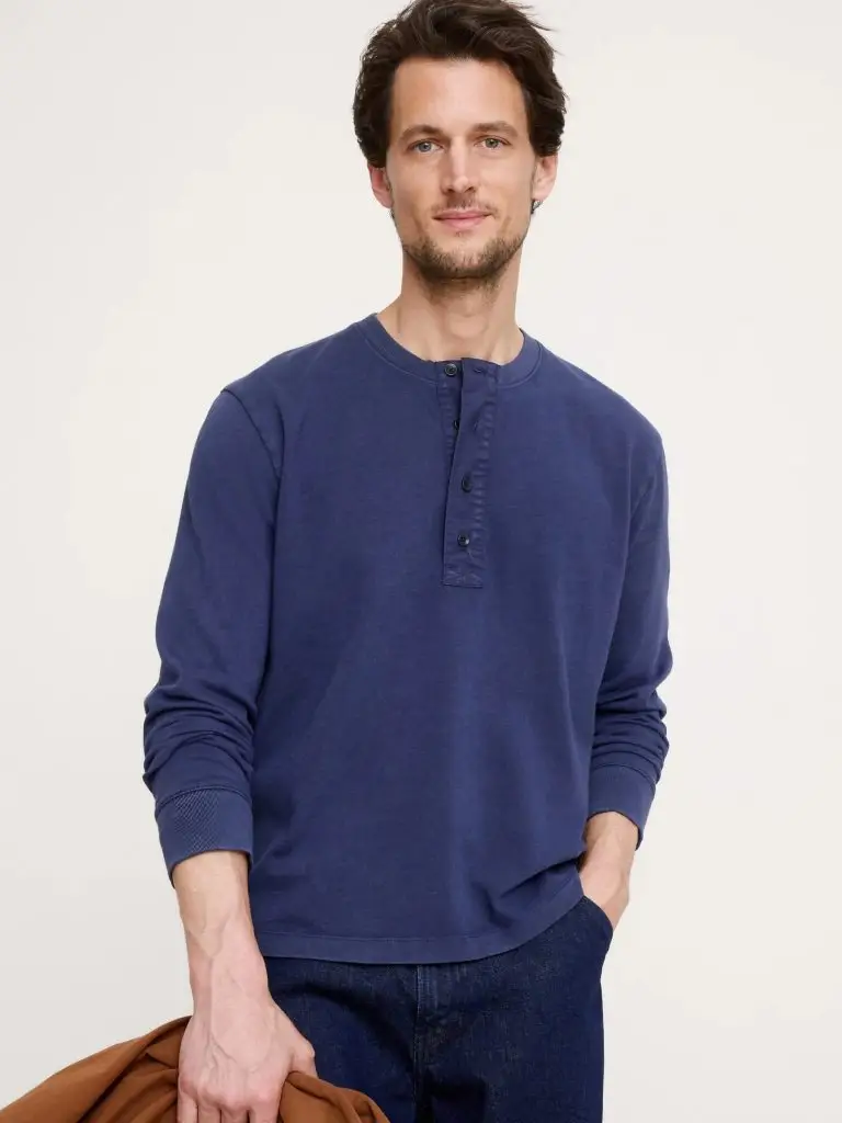 Heritage cotton henley