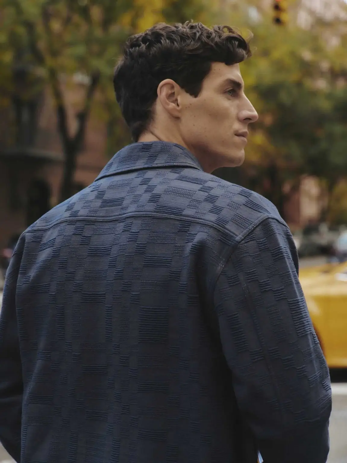 Banana republic jacquard chore coat