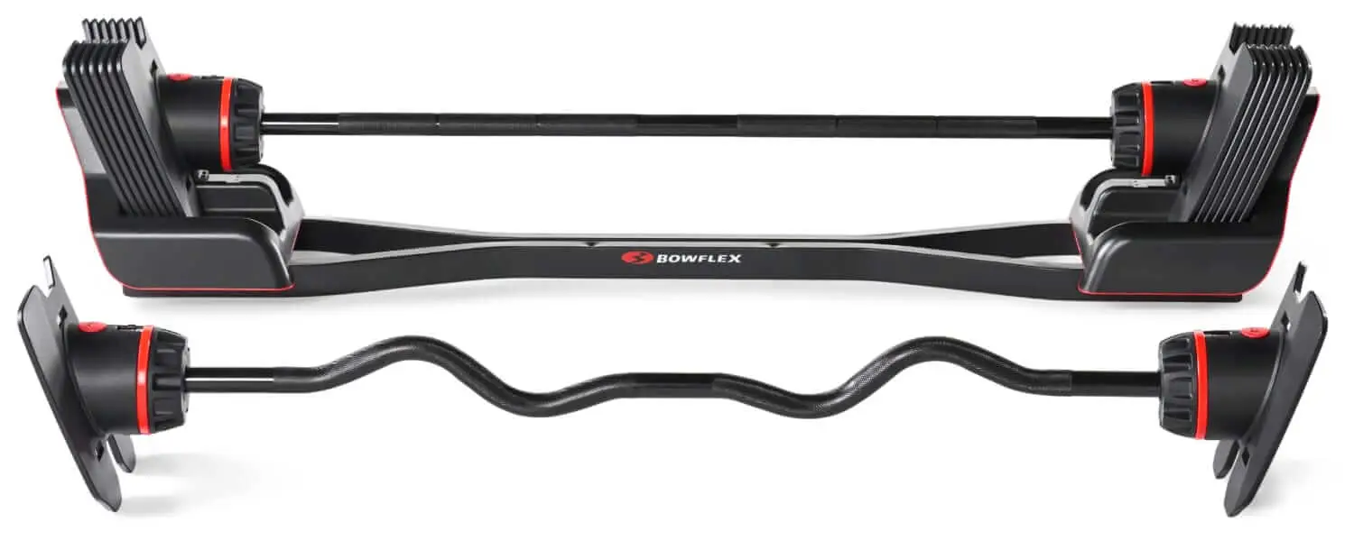 Bowflex selecttech 2080 adjustable barbell