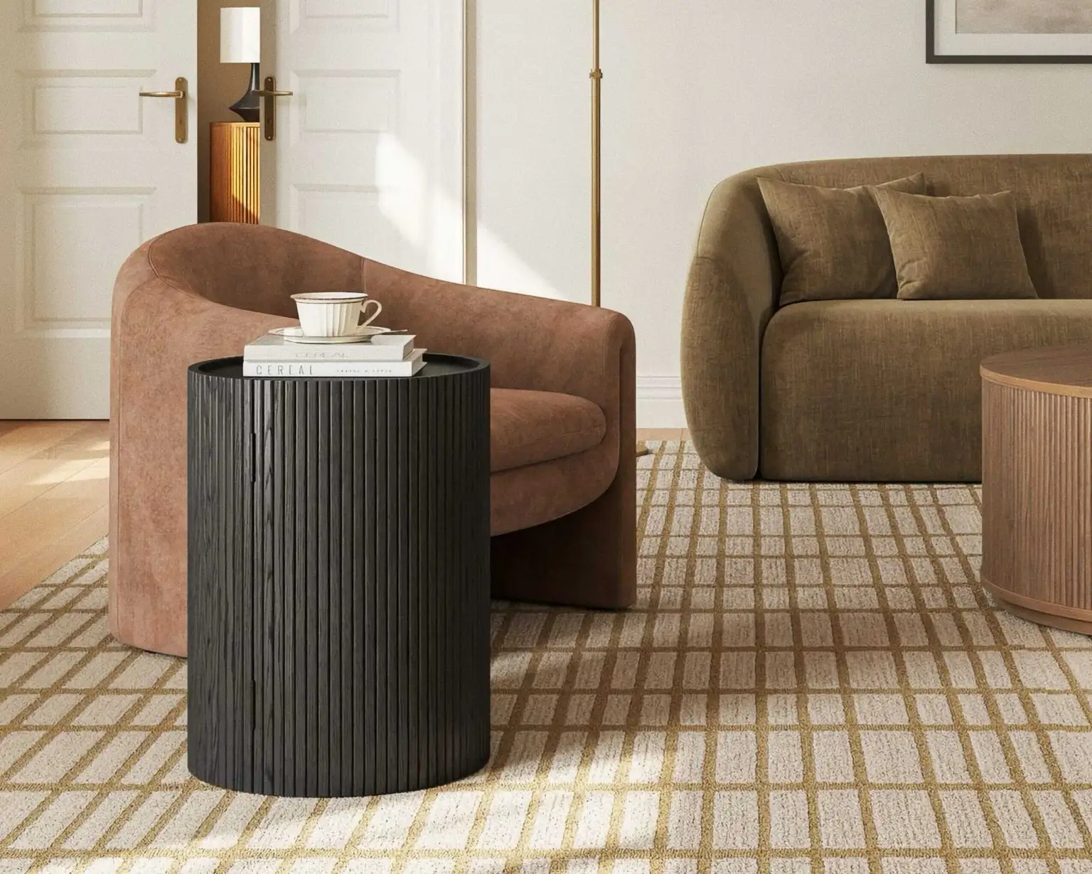 Hernest elliot side table