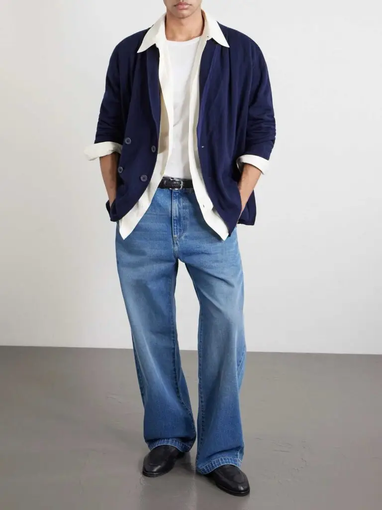 Inis Meáin Double-breasted blazer