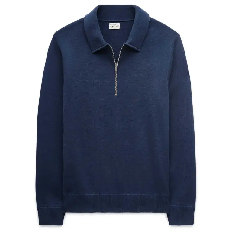Quarter-zip sweater