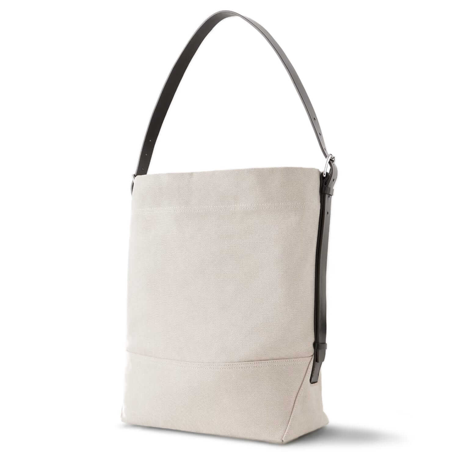 Lemaire leather trimmed tote