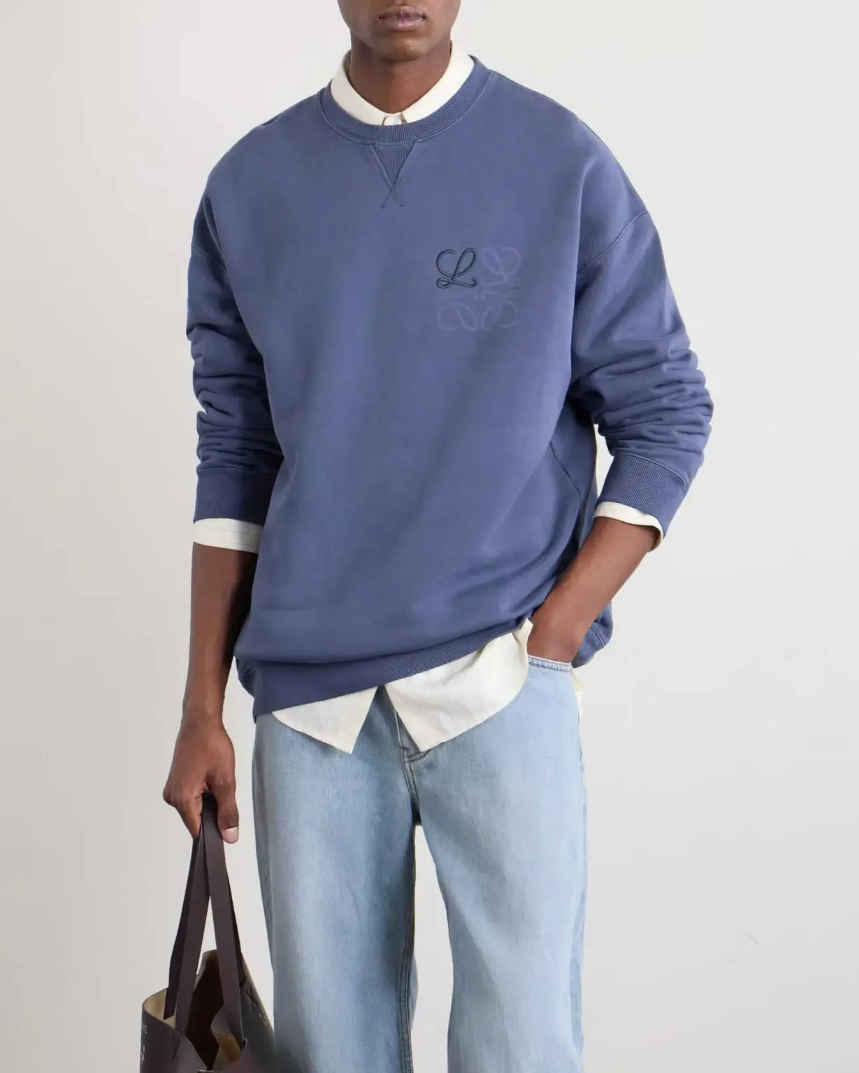 Loewe embroidered sweatshirt