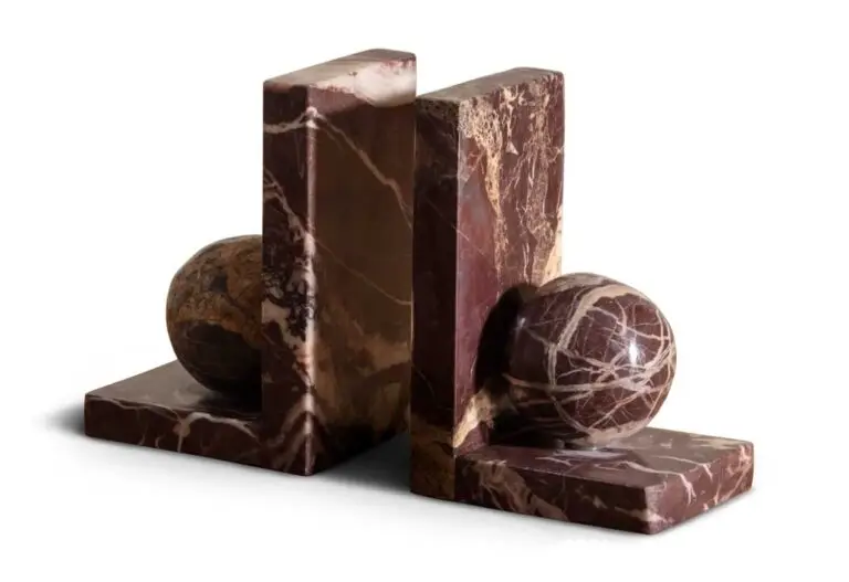 Prato marble bookends