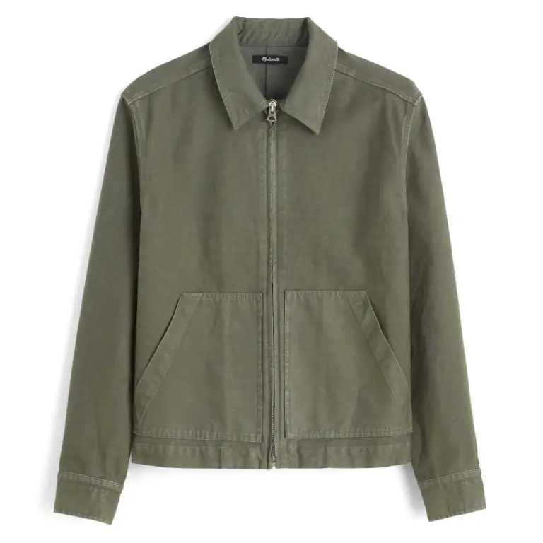Service Jacket in Reverse Sateen