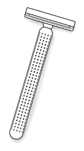 Masamune tatara double edge razor illustration