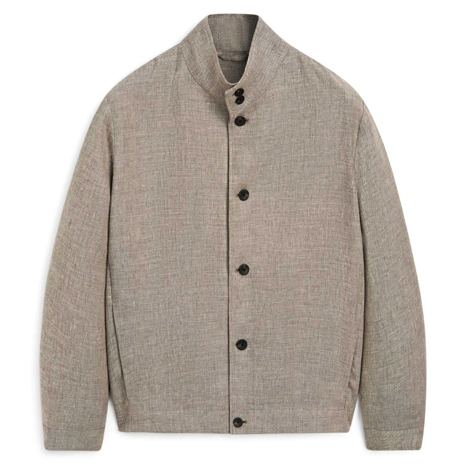 Massimo dutti linen bomber