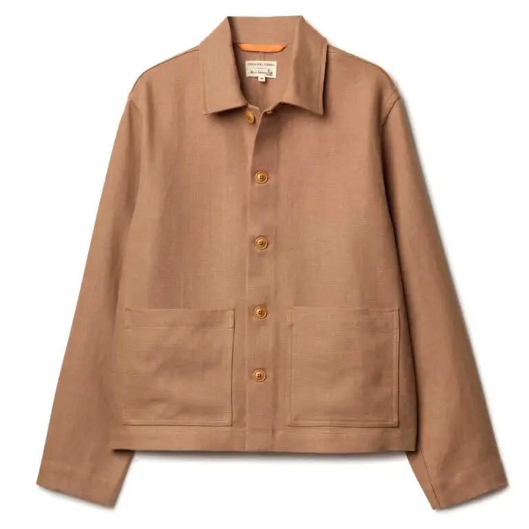 Merz b. Schwann x Original Fibres Worker's linen jacket