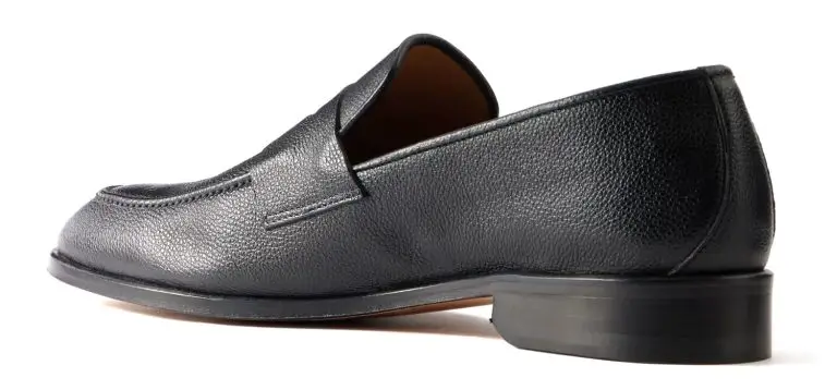 Mr P. - Alder Full-Grain Leather Penny Loafers - Men - Black - UK 12
