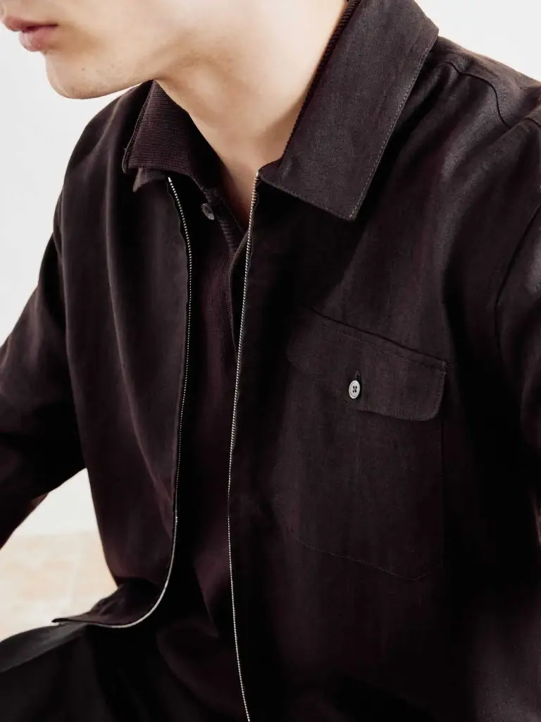 Mr P. Linen shirt jacket