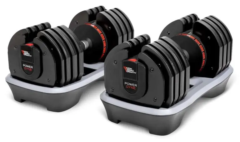 PowerDyne adjustable dumbbell set